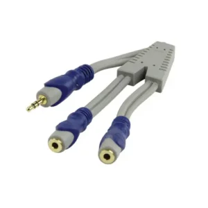 3.5mm AUX tele hane - 2x stereo tele hona