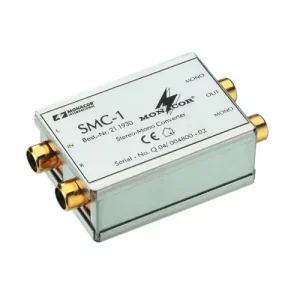 SMC-1 Monacor Stereo till 2x mono omvandlare