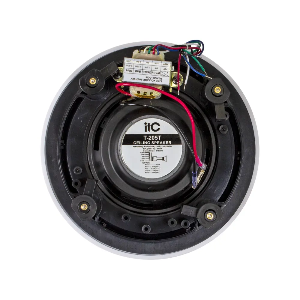 ITC T-205T Takhögtalare 5" 10W 100V/8ohm - Bild 4