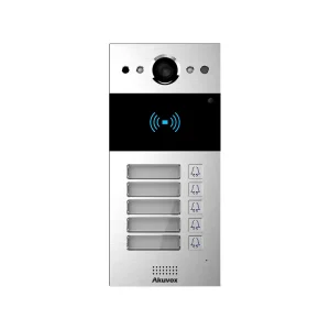 Akuvox R20BX5 porttelefon med POE, video, direktvalsknappsats, RFID, relä, wiegand, IP65