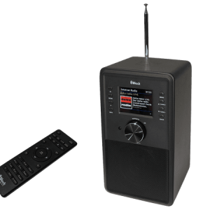 BLOCK CR-10 SVART INTERNETRADIO MED MULTIROOM FUNKTION