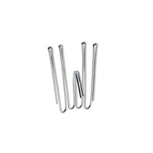 4-fingerkrok, låg fattning, används tillsammans med veckband