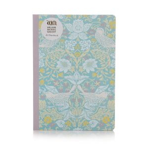Anteckningsblock William Morris A5 – Strawberry Thief