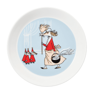 Arabia Mumitallrik – Filifjonkan, Grå