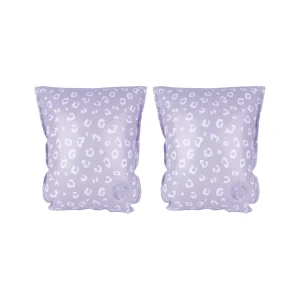 Armpuffar – Lila Leopard – För lek och bad, 2 – 6 År
