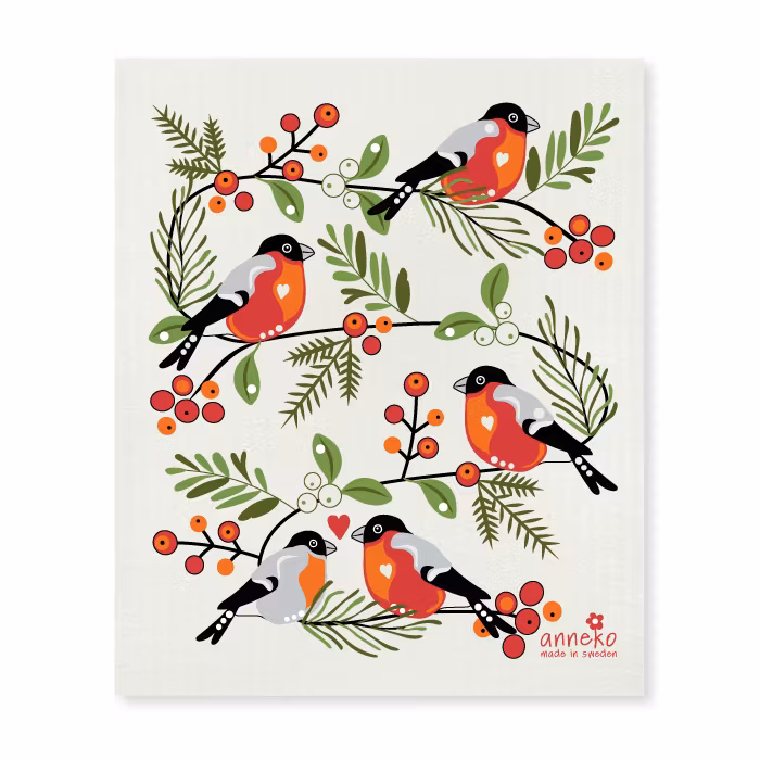 Disktrasa – Domherre med Röda Bär