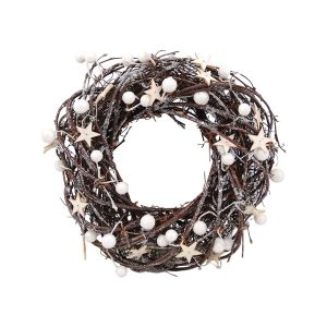 Julkrans Twinkle, med Glitter och Stjärnor