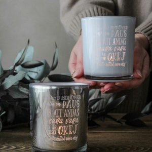 Ljuslykta – Paus – Majas Cottage