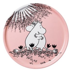 Mumin Bricka, 35 cm – Kärlek