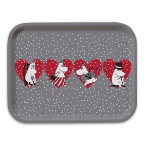 Muminbricka Julhjärtan, Grå