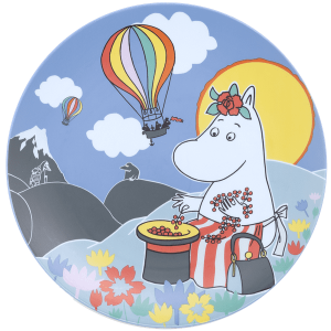 Mumin Flat Tallrik – Festligheter