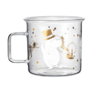 Mumin Glasmugg, 3,5 dl – Sparkling Stars