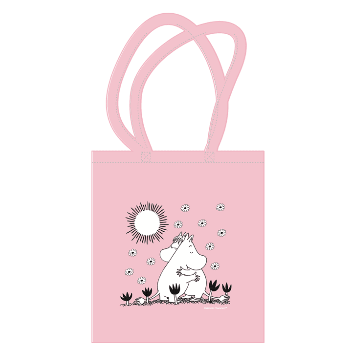 Mumin Rosa Tygpåse – Kärlek - Bild 2