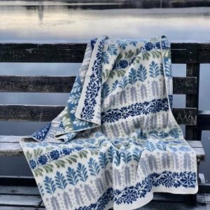 Ullfilt Arvet 100% Ull – Blå