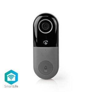 Smart dörrklocka med kamera och Wi-Fi | appstyrd | microSD-fack | HD 720 p